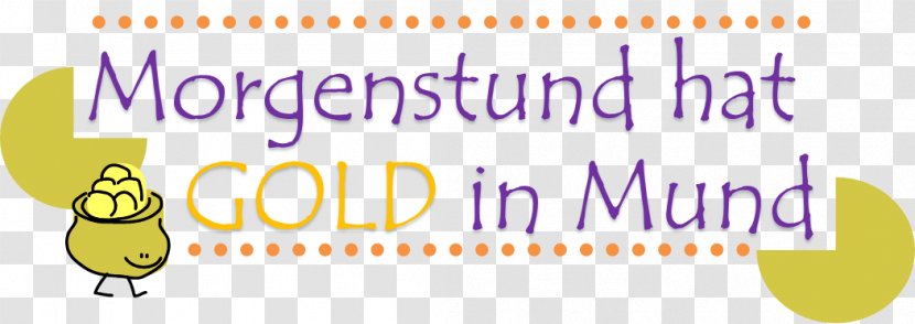 Clip Art Brand Logo Organism Image - Yellow - Morgenstund Hat Gold Im Mund Transparent PNG
