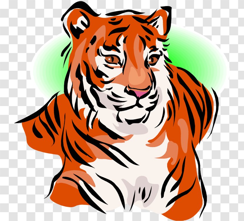 Bengal Cat Tiger Roar Clip Art - Clipart Transparent PNG