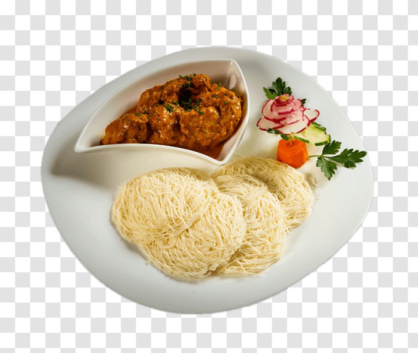 Indian Cuisine Sri Lankan Idiyappam Puttu - Rice And Curry - Breakfast Transparent PNG