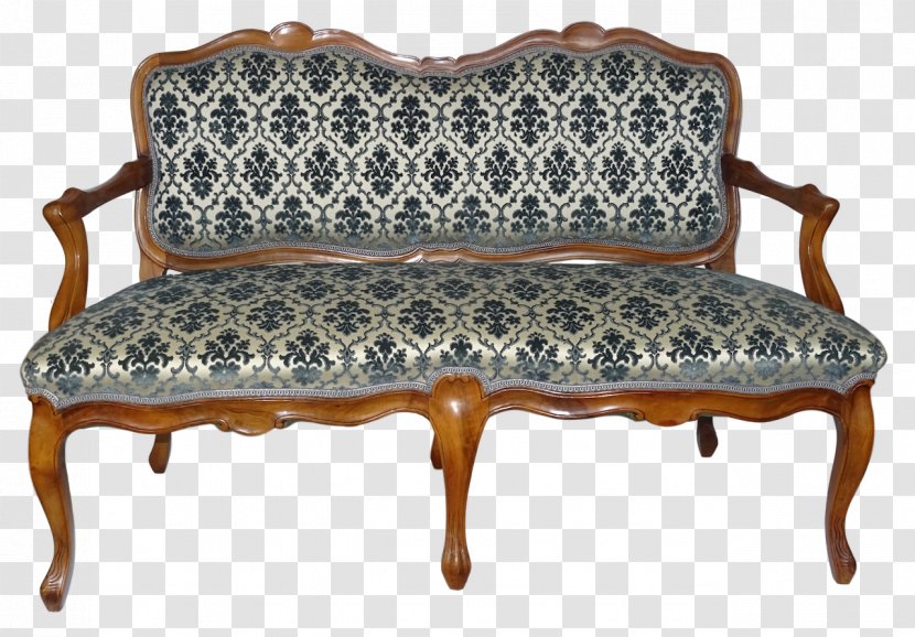 Couch Chair Furniture Biedermeier Chaise Longue - Shabby Chic Transparent PNG