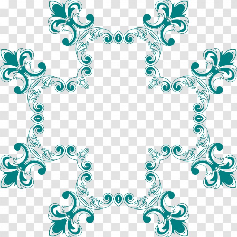 Floral Design Flower Clip Art - Symmetry - Frame Transparent PNG