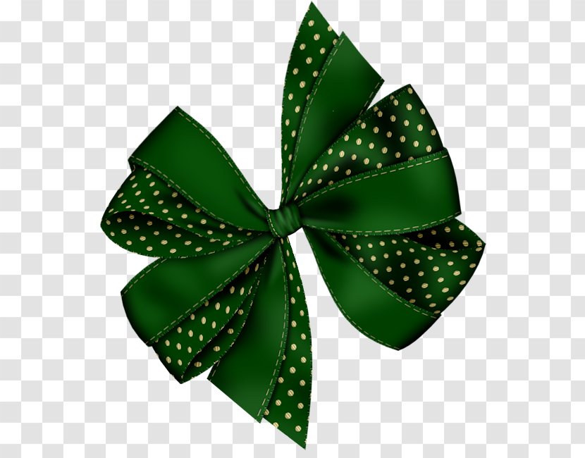 Christmas Ribbon Lazo Clip Art - Green Bow Transparent PNG