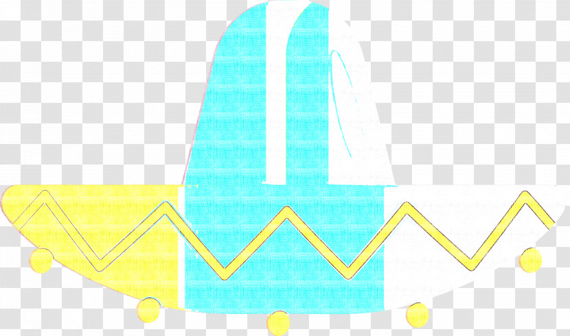 Angle Line Yellow Font Turquoise Transparent PNG