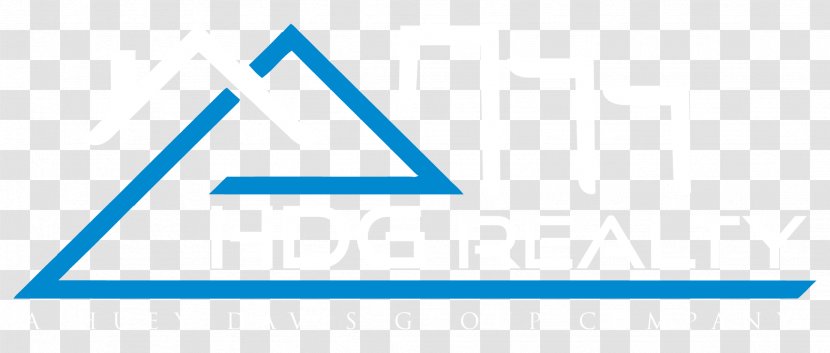 Triangle Logo Area - Azure Transparent PNG