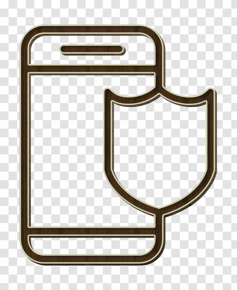 Mobile Icon Online Security - Web Page - Rectangle Bathroom Accessory Transparent PNG