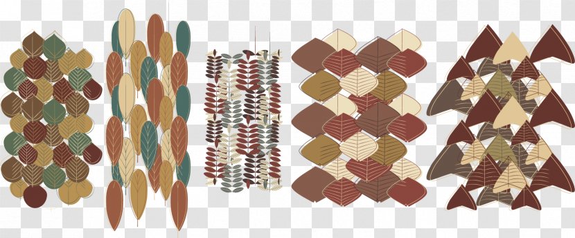 Autumn Maple Leaf Theme Tread Pattern Vector Material - Leaves - Jewellery Transparent PNG