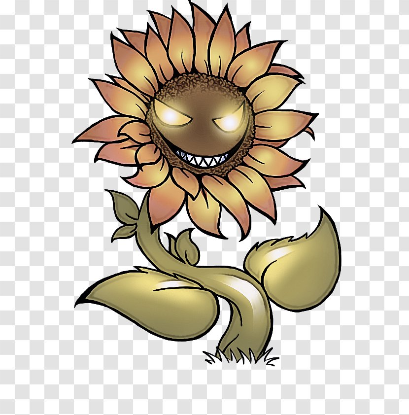 Sunflower - Cartoon - Seed Plant Transparent PNG