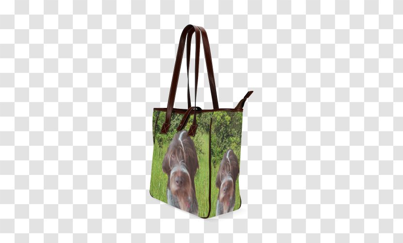 Tote Bag Messenger Bags Designer Shopping - Purple - Wirehaired Pointing Griffon Transparent PNG