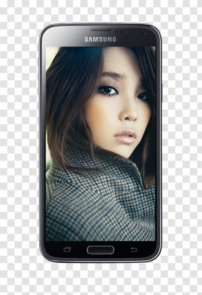 IU Feature Phone South Korea Real Smartphone - Flower - Lee Ji Eun Transparent PNG