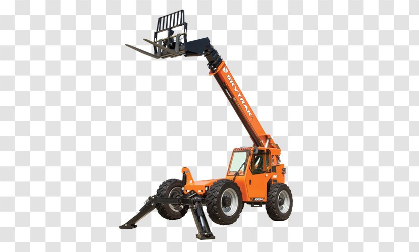 Telescopic Handler Forklift Heavy Machinery JLG Industries Product - Towable Backhoe Transparent PNG