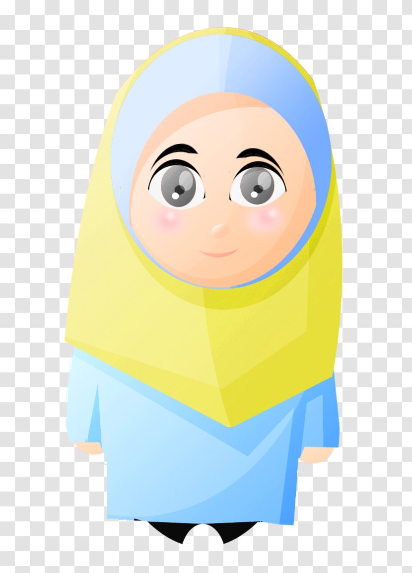 Hijab Islam Muslim Child Emotion - Heart Transparent PNG