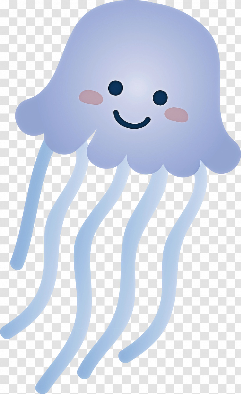 Cartoon Cloud Octopus Transparent PNG