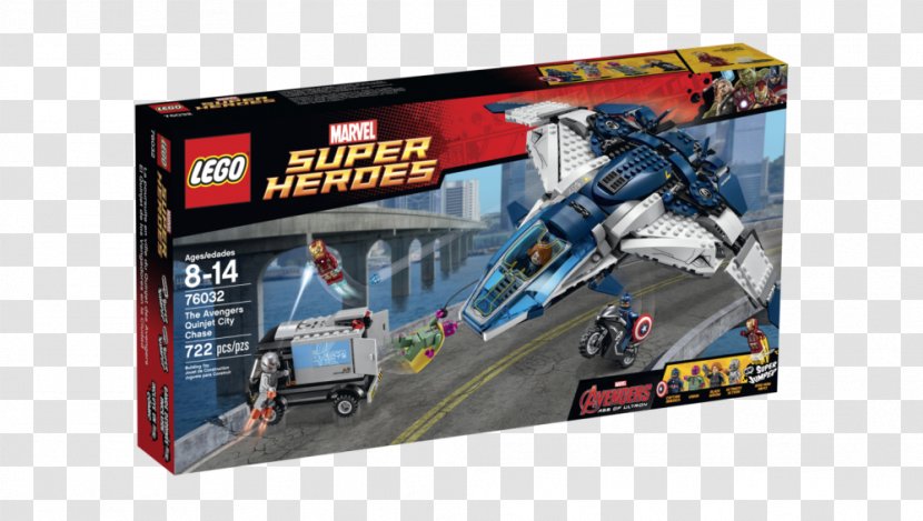 Lego Marvel Super Heroes Marvel's Avengers Quinjet Toy - Ninjago Transparent PNG