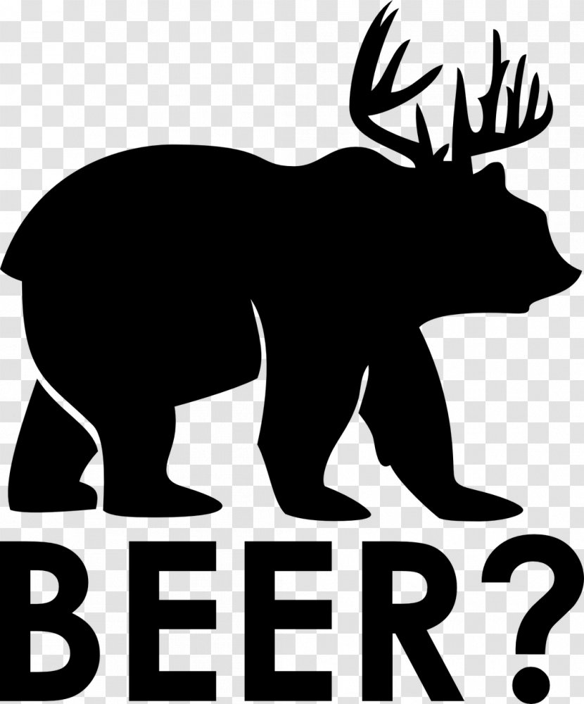 Beer Deer Moose Antler Clip Art - Mammal Transparent PNG