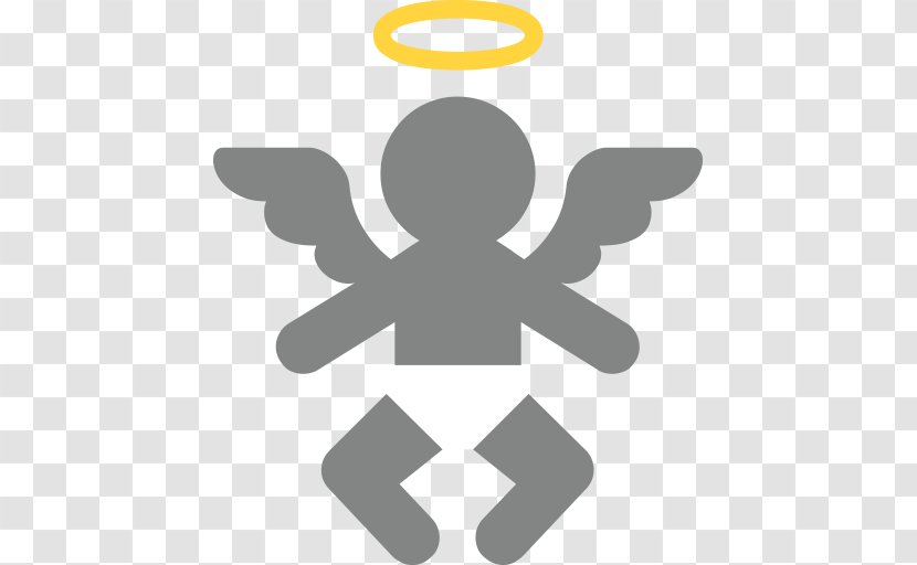 Emoji Symbol SMS Text Messaging - Logo - Angel Baby Transparent PNG