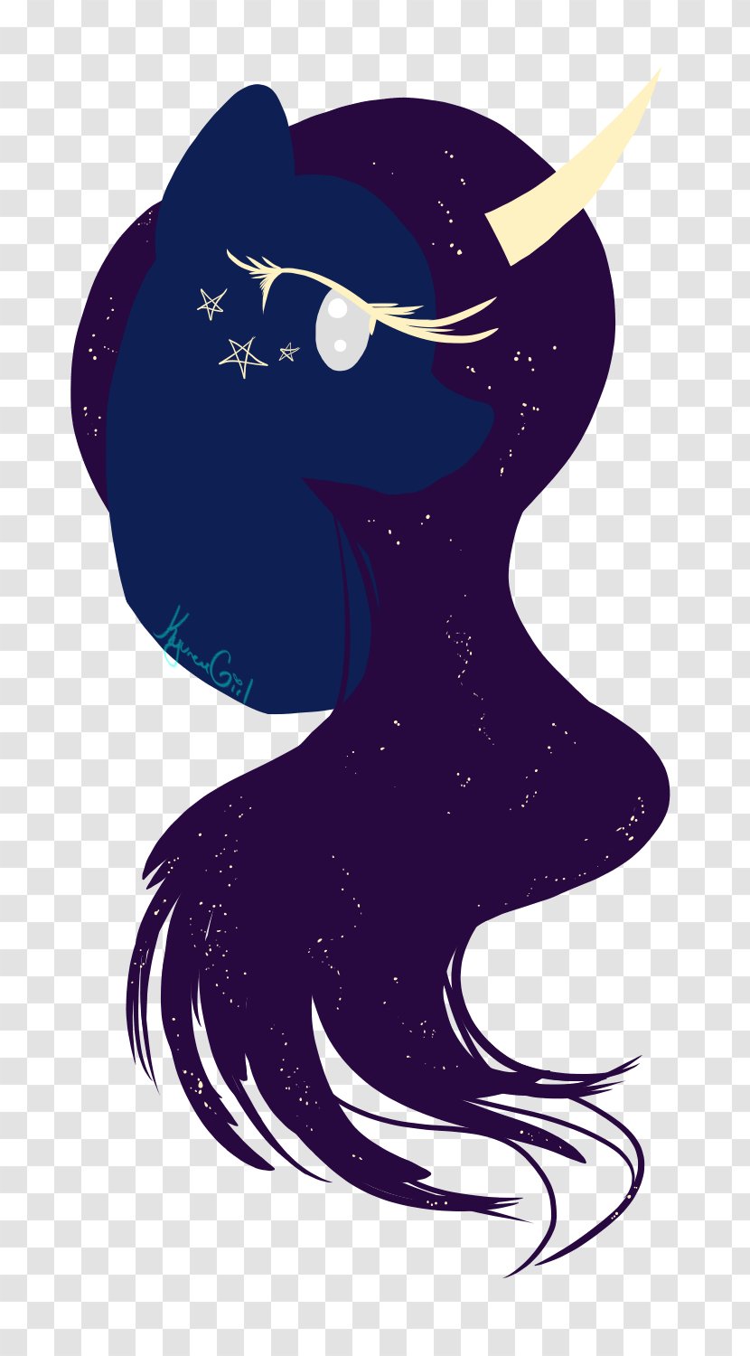 Horse Unicorn Silhouette Clip Art - Mythical Creature Transparent PNG