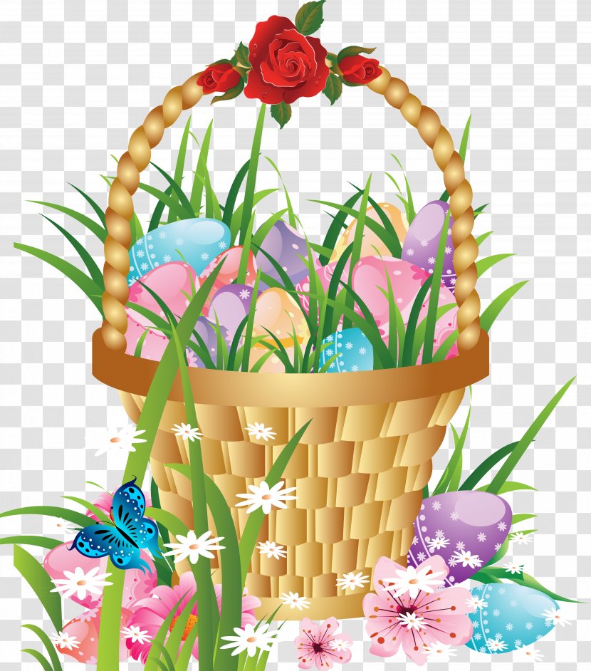 Easter Egg Clip Art - Cut Flowers Transparent PNG