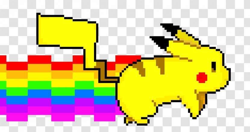 Nyan Cat Clip Art Pixel Pikachu Image Transparent PNG