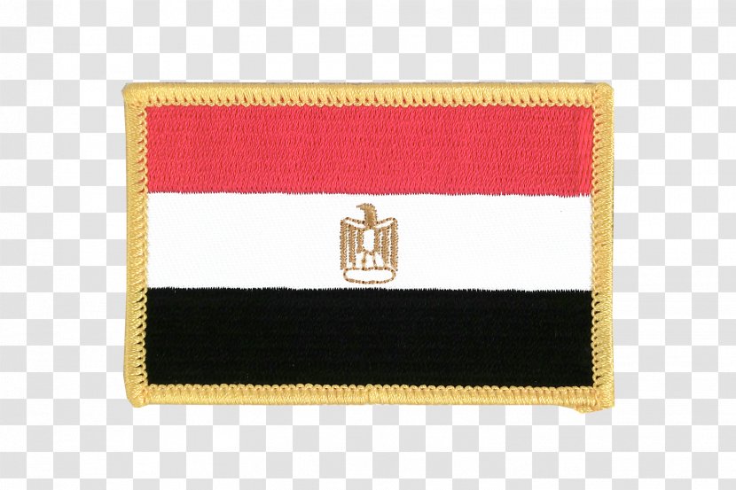 Flag Of Egypt Patch Fahne - Embroidered Transparent PNG