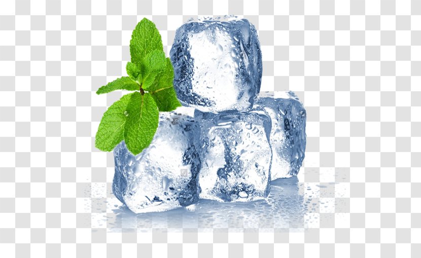 Mint Julep Ice Cube Menthol - Liquid - Fast Material Picture Transparent PNG