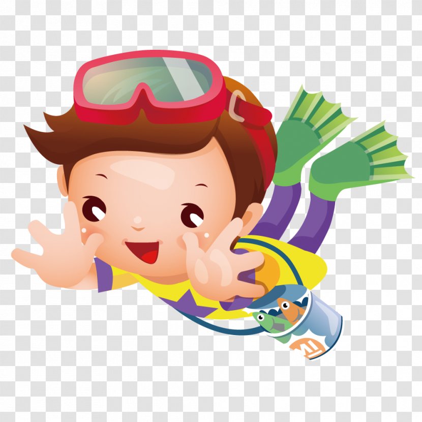 Illustration - Heart - Under The Sea To Catch Fish Transparent PNG