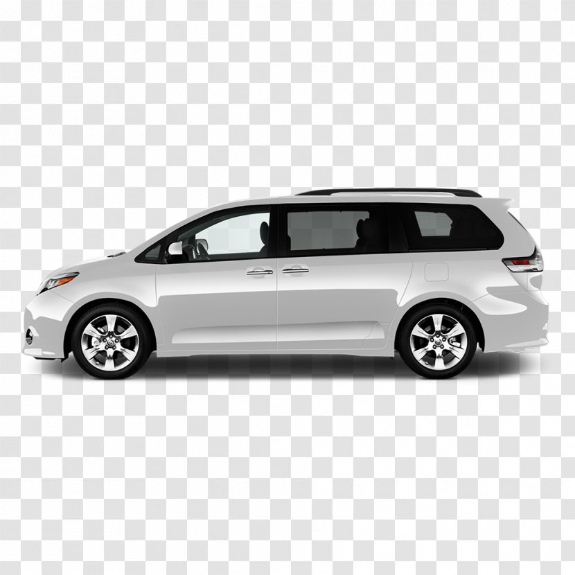 2017 Toyota Sienna 2015 Car Minivan Transparent PNG