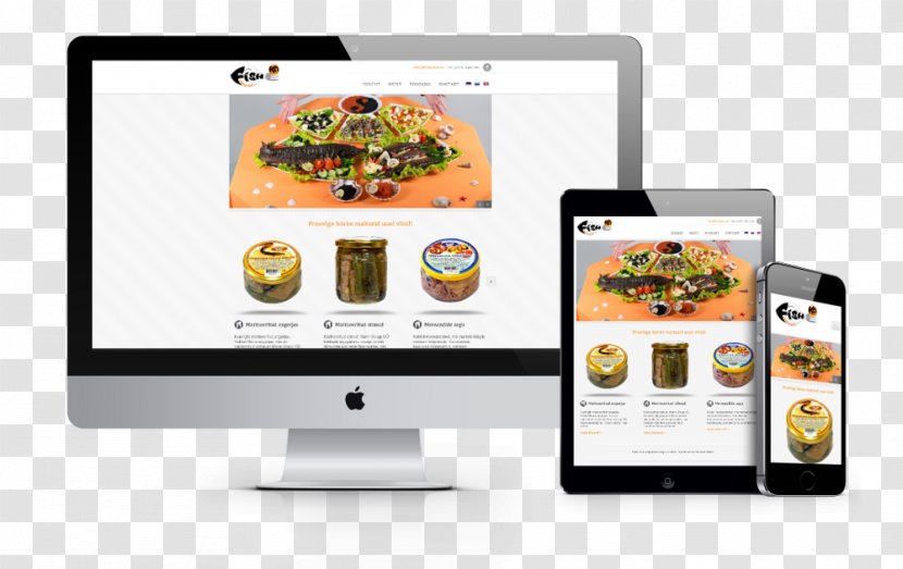 Personal Web Page Responsive Design Template System Transparent PNG