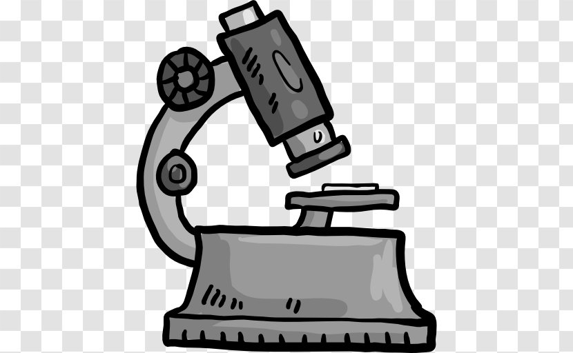 Microscope Icon - Monochrome Photography Transparent PNG