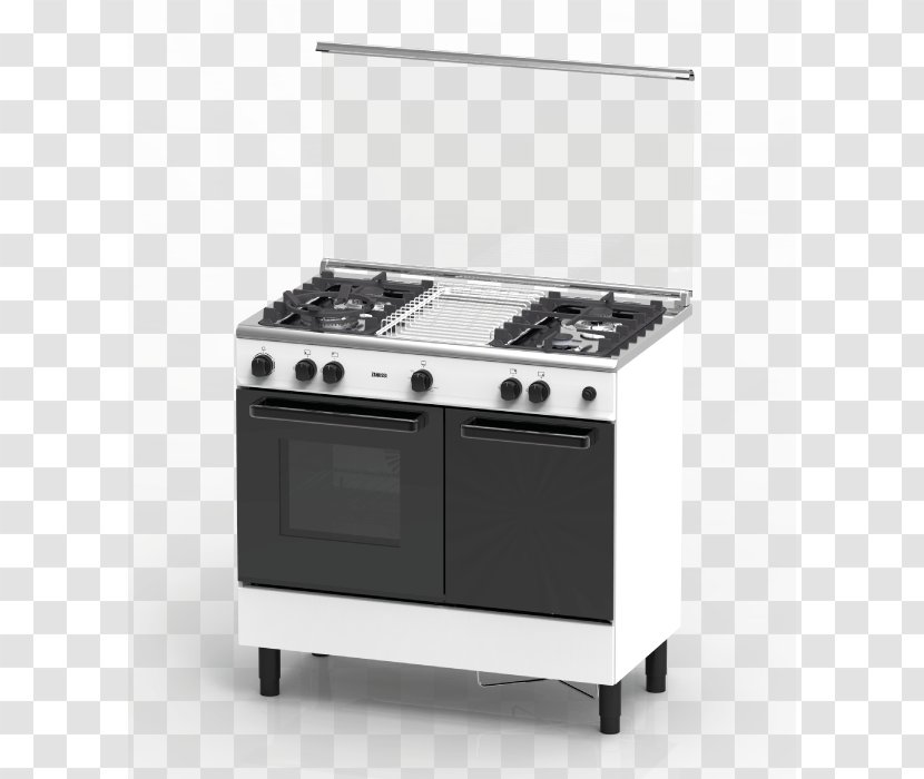 Zanussi Gas Stove Cooker Oven Cooking Ranges - Electricity Transparent PNG