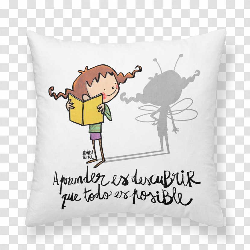 Throw Pillows Cushion Edredó Nòrdic Textile - Text - Pillow Transparent PNG