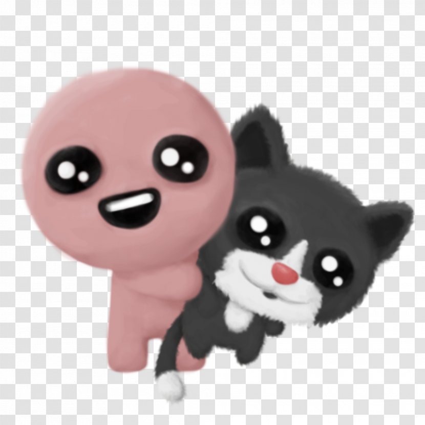 The Binding Of Isaac: Rebirth Whiskers Edmund McMillen Cat - Isaac Transparent PNG