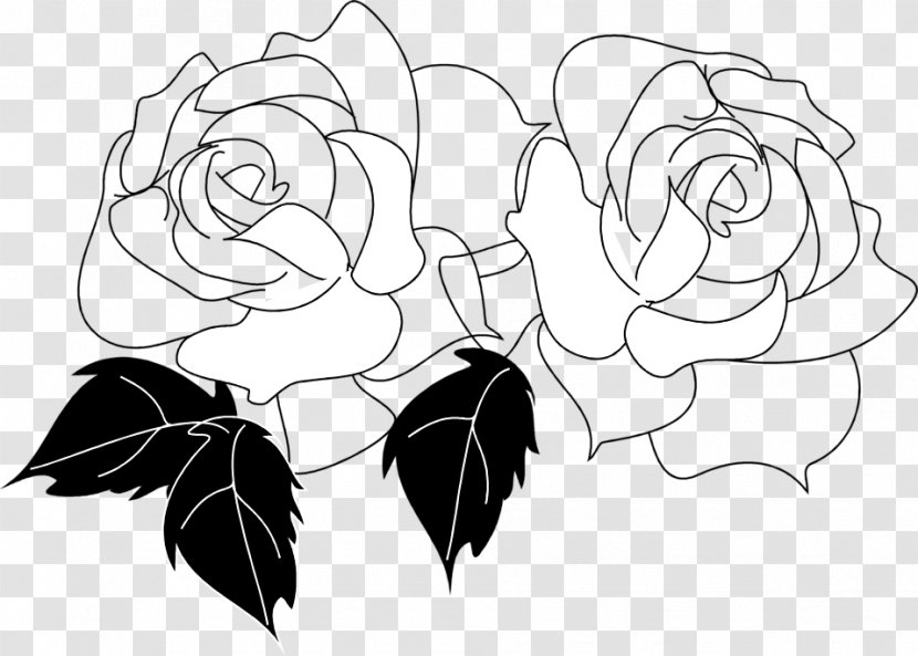 Coloring Book Drawing Clip Art - Flower Transparent PNG