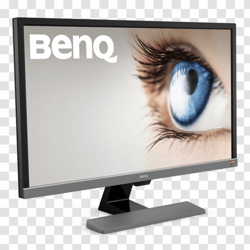 Computer Monitors BenQ EL2870U High-dynamic-range Imaging 4K Resolution - Benq El2870u - Inteligence Transparent PNG