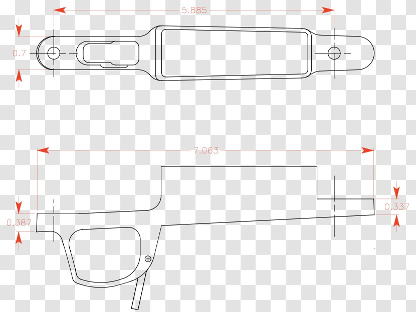 Drawing /m/02csf Firearm Diagram Angle - Design M Group - Badget Pattern Transparent PNG