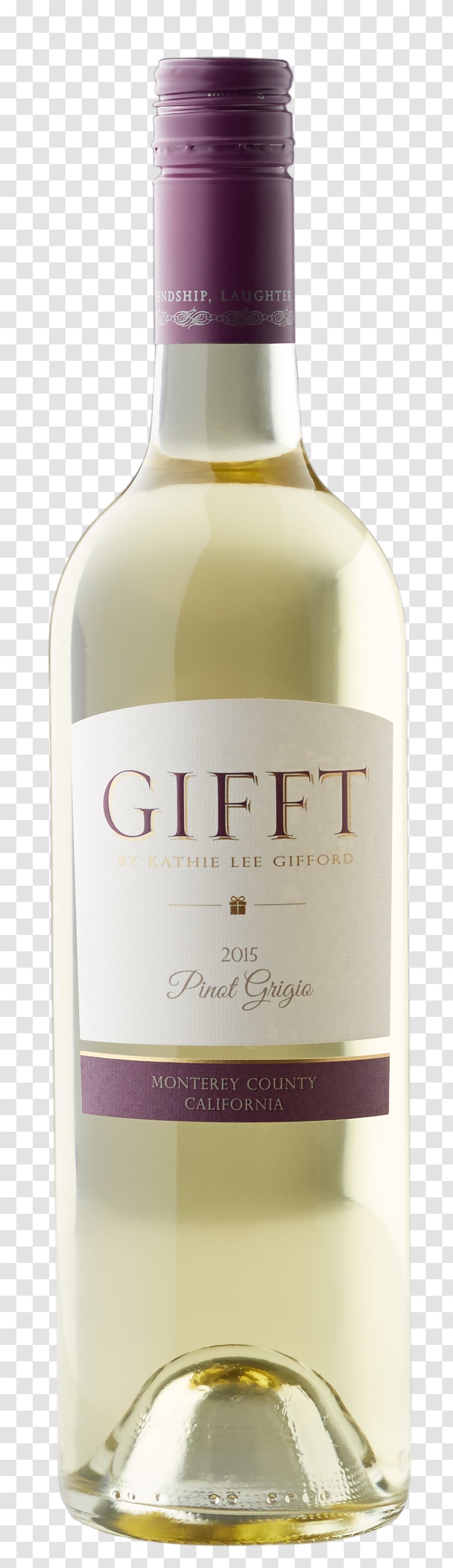 Pinot Noir Gris Crisp Liqueur White Wine - Alcoholic Beverage Transparent PNG