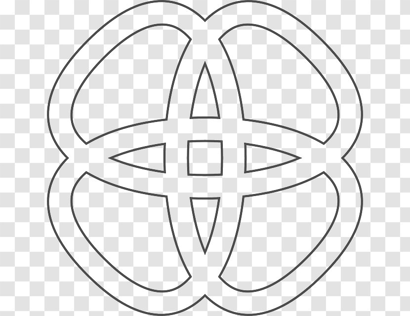 Celtic Knot Drawing Celts Clip Art - Artwork - Black And White Transparent PNG