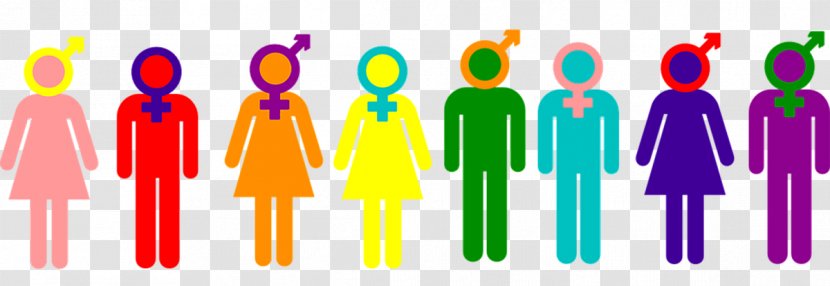 Gender Binary Lack Of Identities Identity Third - Pansexuality - Lgbt Drawings Transparent PNG