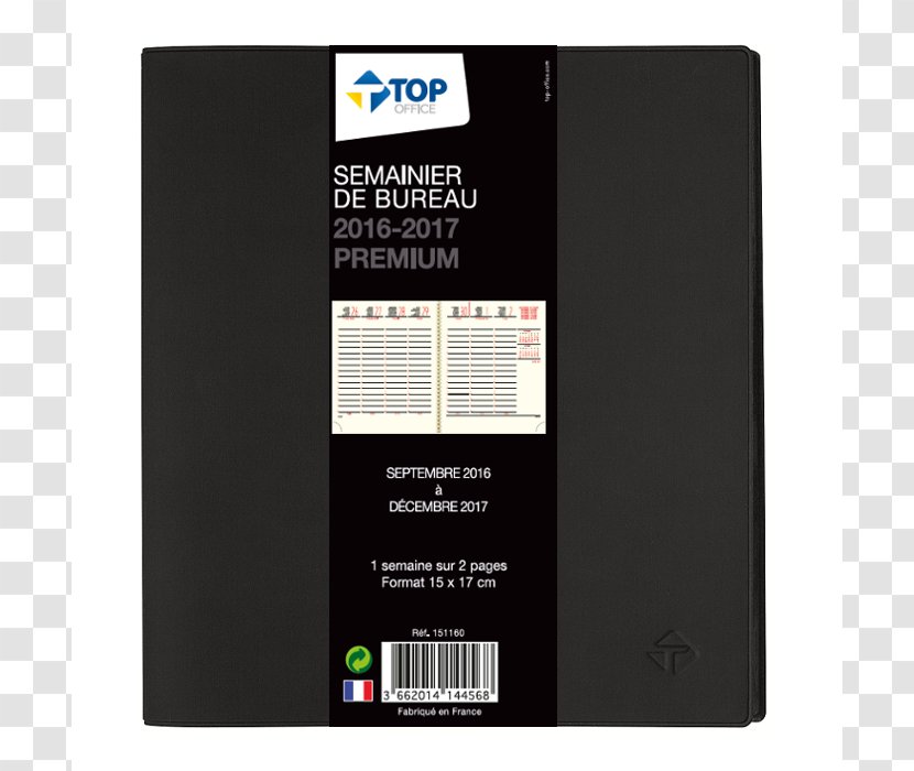 Agenda Semainier De Poche Premium TOP OFFICE Bureau Electronics Centimeter Product - Microsoft Office 2013 - Turquoise Bedroom Design Ideas Transparent PNG