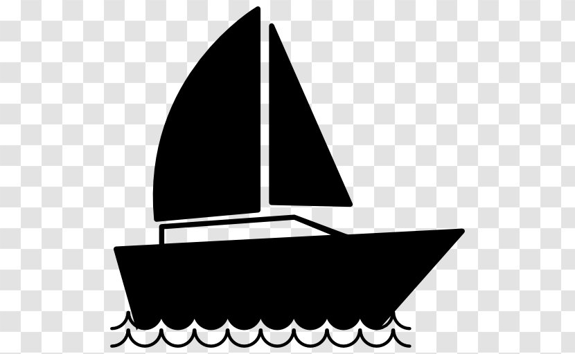 Sailboat Symbol Sailing - Vehicle - Boat Transparent PNG