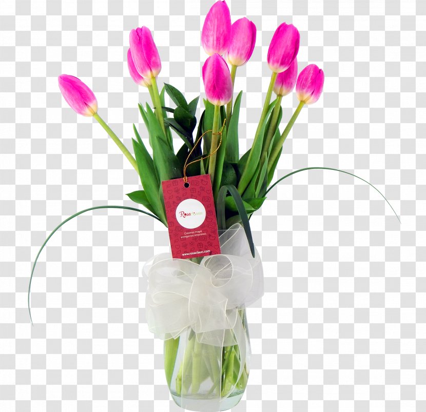 Floral Design Tulip Cut Flowers Floristry - Flowerpot Transparent PNG