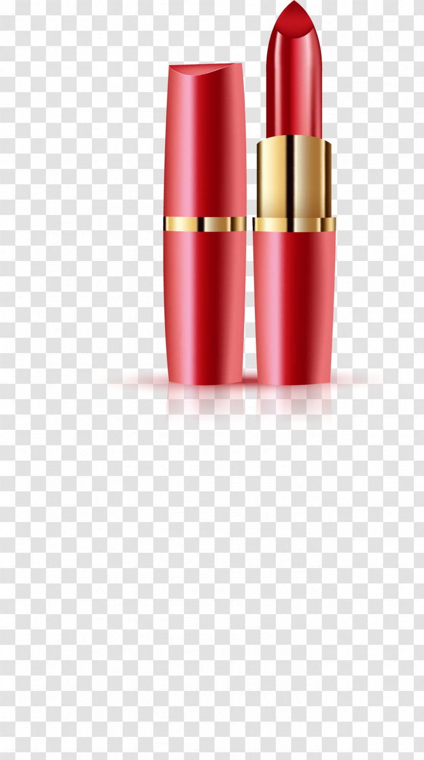 Lipstick Cosmetics - Makeup - Vector Hand-painted Transparent PNG