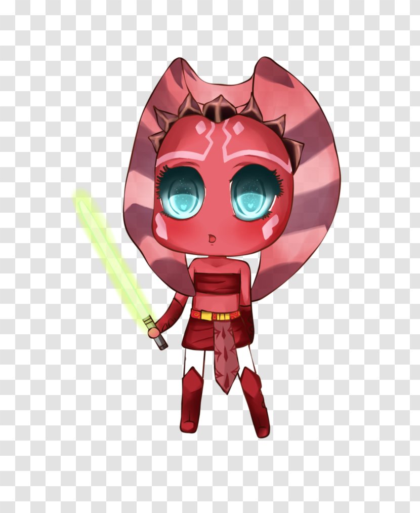 Ahsoka Tano Anakin Skywalker Star Wars: The Clone Wars Rey - Watercolor Transparent PNG