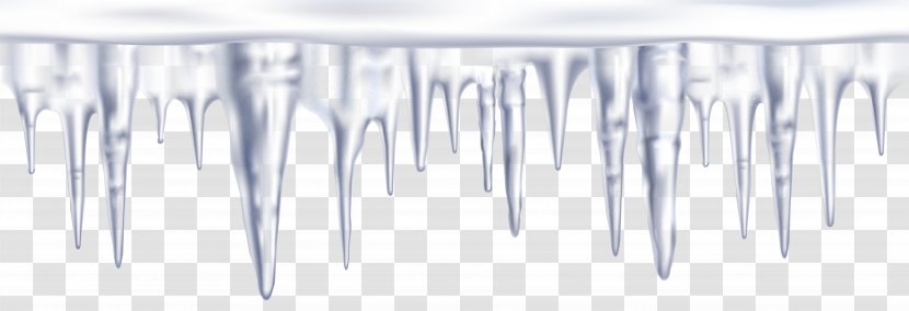 Icicle Clip Art - Ice Cave - Icicles Cliparts Border Transparent PNG
