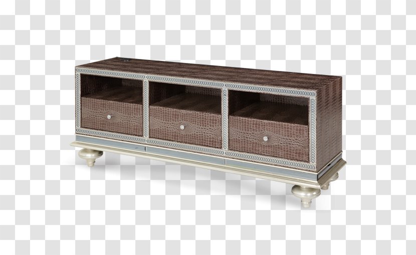 AICO Hollywood Swank Entertainment Console Amini Innovation, Corp. Television - Table Transparent PNG
