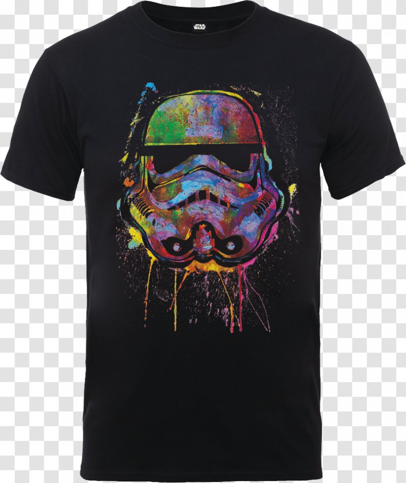 T-shirt Anakin Skywalker Stormtrooper Black Panther Slipper Transparent PNG