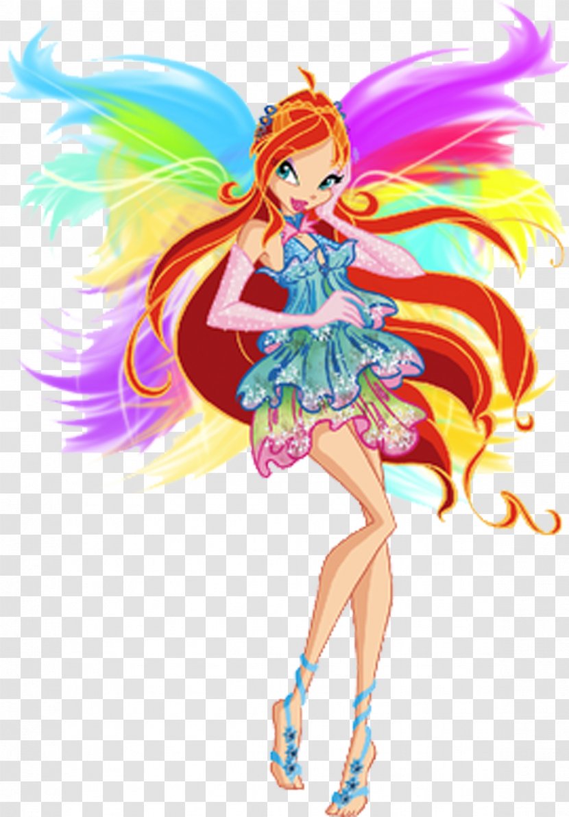 Bloom Musa Tecna Sirenix - Watercolor - Winx Transparent PNG