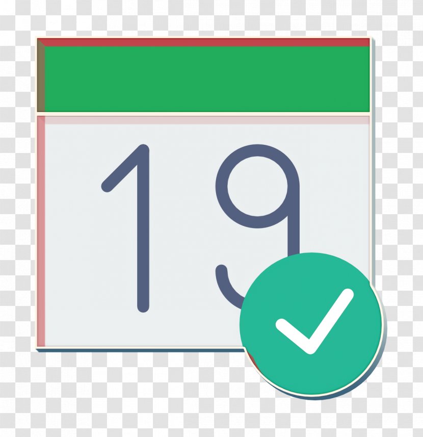Interaction Assets Icon Calendar - Rectangle - Number Transparent PNG