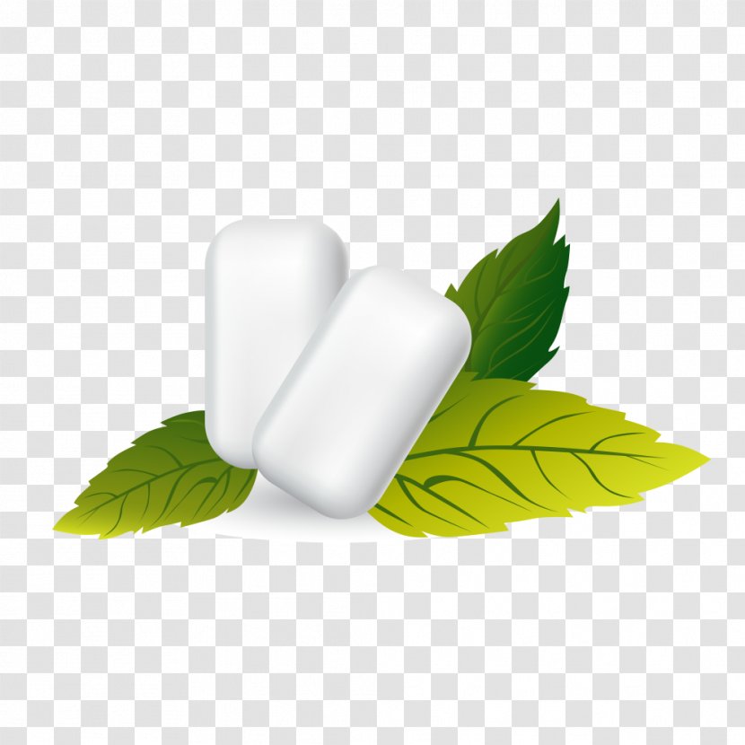 Chewing Gum Xylitol Sugar Substitute Drawing - Flower - Alcool Design Element Transparent PNG