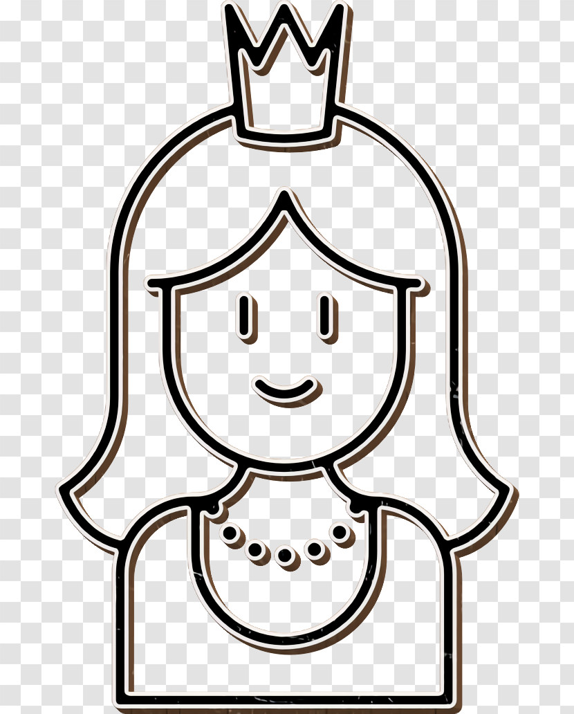 Princess Icon Medieval Icon Icon Transparent PNG