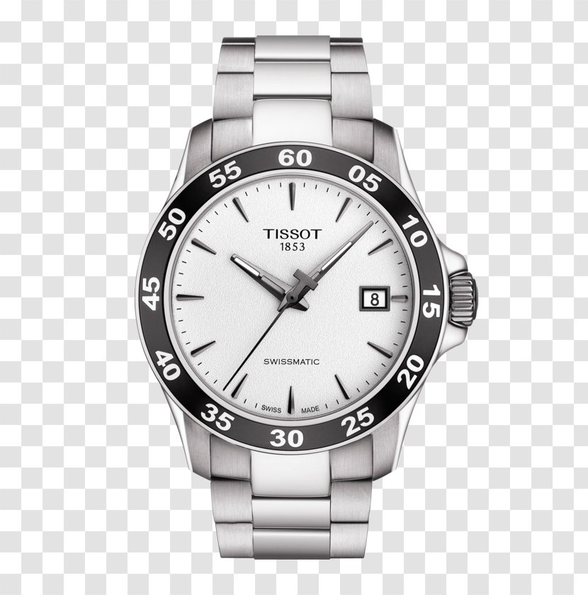 Tissot V8 Automatic Chronograph Quartz Watch - Brand Transparent PNG